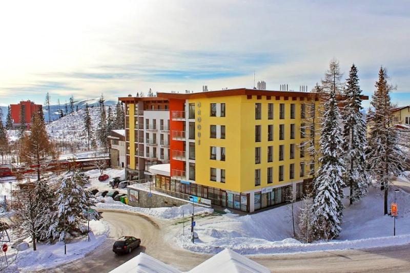 Apartment With Mountain View In Hotel Crocus, Štrbské Pleso Eksteriør bilde